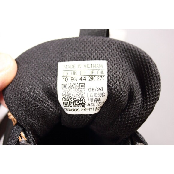 ADIDAS Basketball New Men's Black White Lace Up Subzone Shoes IH5840 Size 10 - Picture 9 of 9